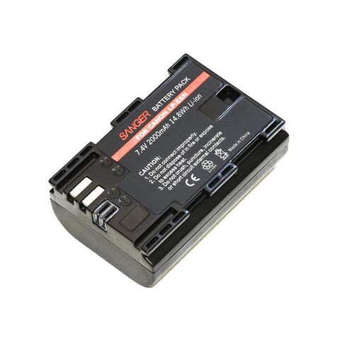 Sanger LP-E6N Canon Fotoğraf Makinesi Batarya