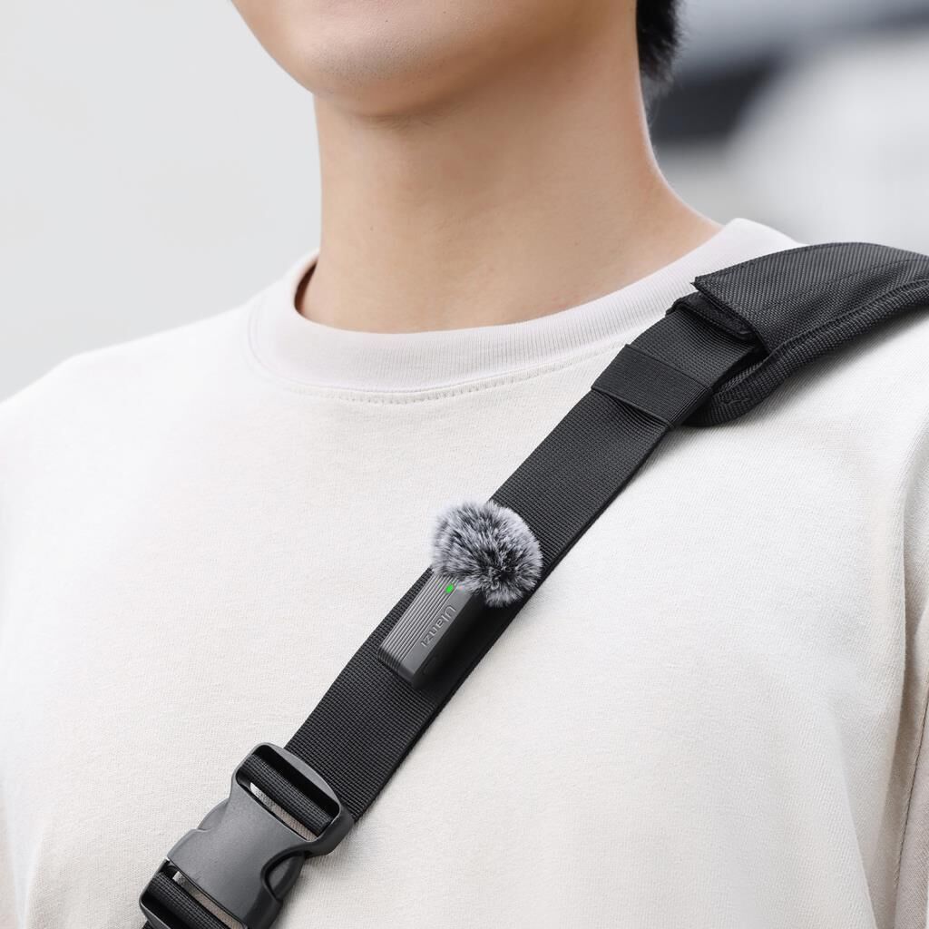 Ulanzi A100 İki Kişilik Kablosuz Yaka Mikrofon Seti (Type-C ve 3.5mm TRS)