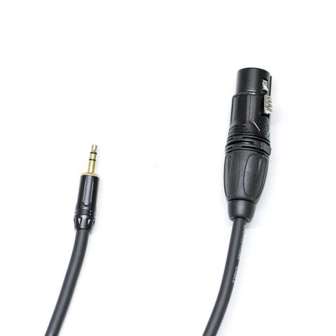 XLR to 3.5mm Kaliteli Stereo Mikrofon Kablosu 10m