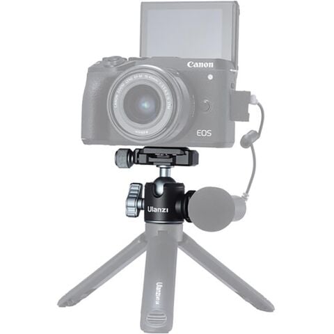 Ulanzi U-80L Arca Side Cold Shoe Ball Head Tripod Başlığı