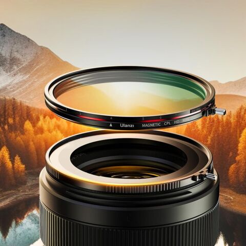 Ulanzi MF01 72mm Manyetik Filtre Adaptör Halkası