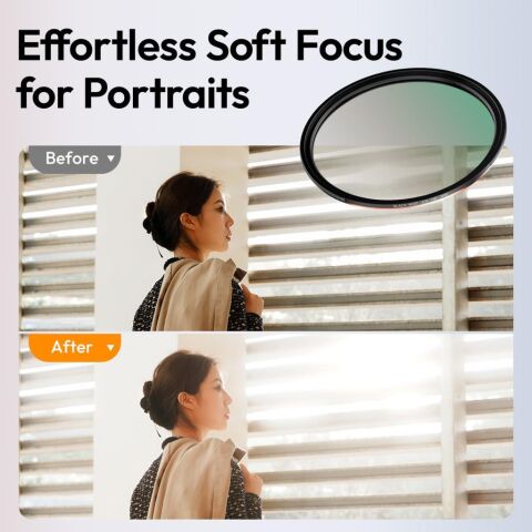 Ulanzi MF01 67mm 1/4 Black Mist Manyetik Filtre Seti