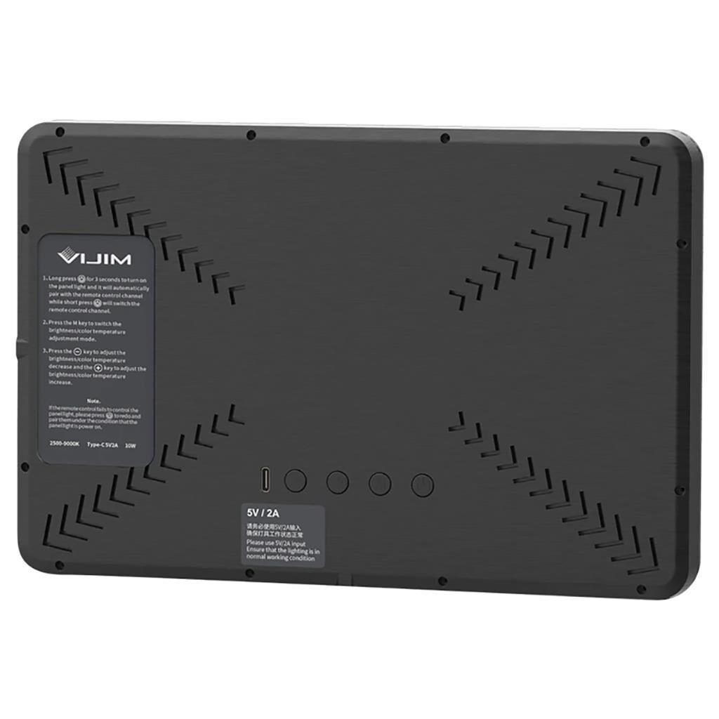 Vijim VL192 Bi-Color 11'' Panel Led Video Işığı