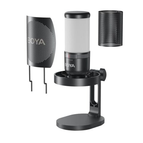 Boya K3 RGB Aydınlatmalı Condenser USB Mikrofon