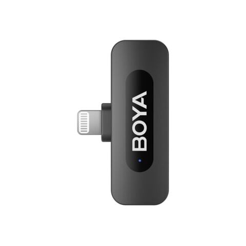 Boya BY-V3 İki Kişilik Iphone 11/12/13/14 Lightning Uyumlu Kablosuz Yaka Mikrofonu