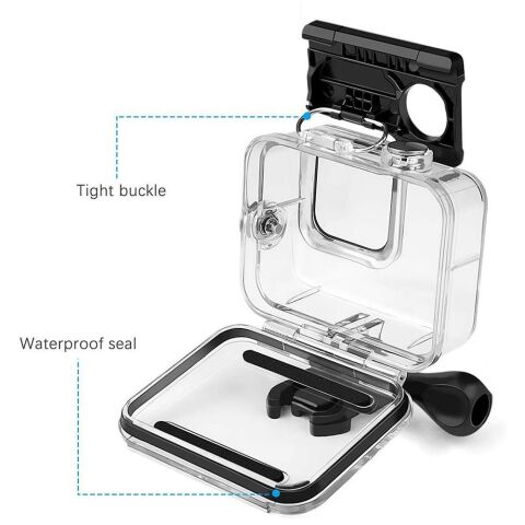 GoPro Hero 8 Black Housing ve Kırmızı Filtre