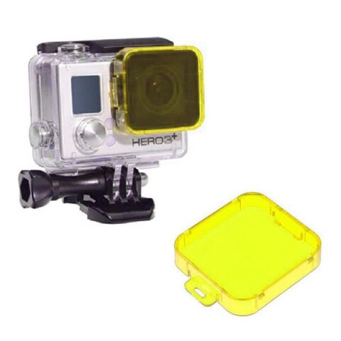 GoPro Standart Housing İçin Sarı Filtre