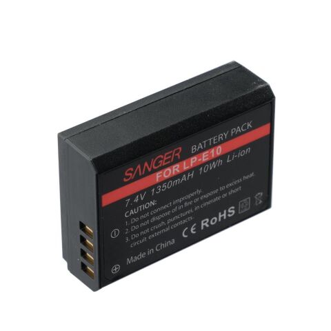 Sanger LP-E10 Canon Fotoğraf Makinesi Batarya