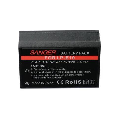 Sanger LP-E10 Canon Fotoğraf Makinesi Batarya