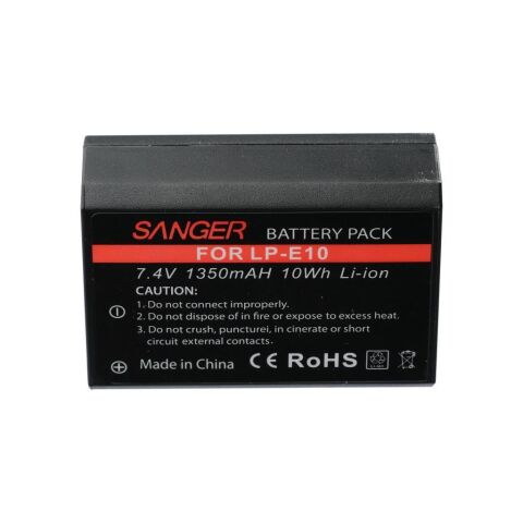 Sanger LP-E10 Canon Fotoğraf Makinesi Batarya