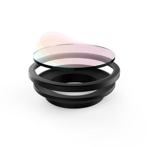 Yi 4K Deri Kılıf ve Lens Koruyucu Beyaz