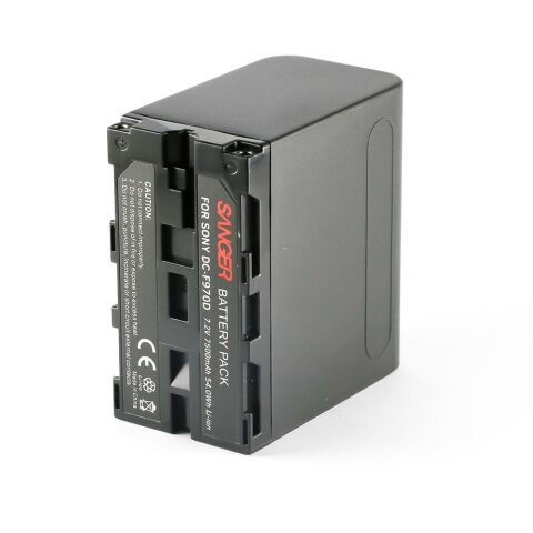 Sanger NP-F970M Işık Bataryası Şarj Girişli