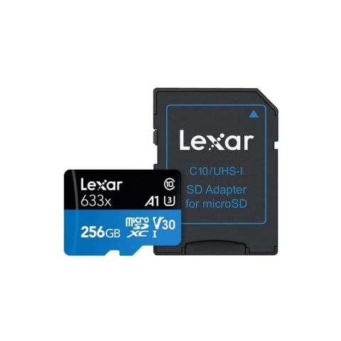 Lexar 256GB 100mb/s 633x MicroSDXC 4K Hafıza Kartı