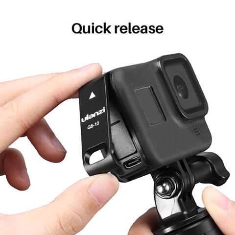 Ulanzi G8-10 Gopro Hero 8 Kablo Girişli Pil Kapağı
