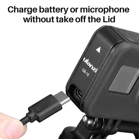 Ulanzi G8-10 Gopro Hero 8 Kablo Girişli Pil Kapağı