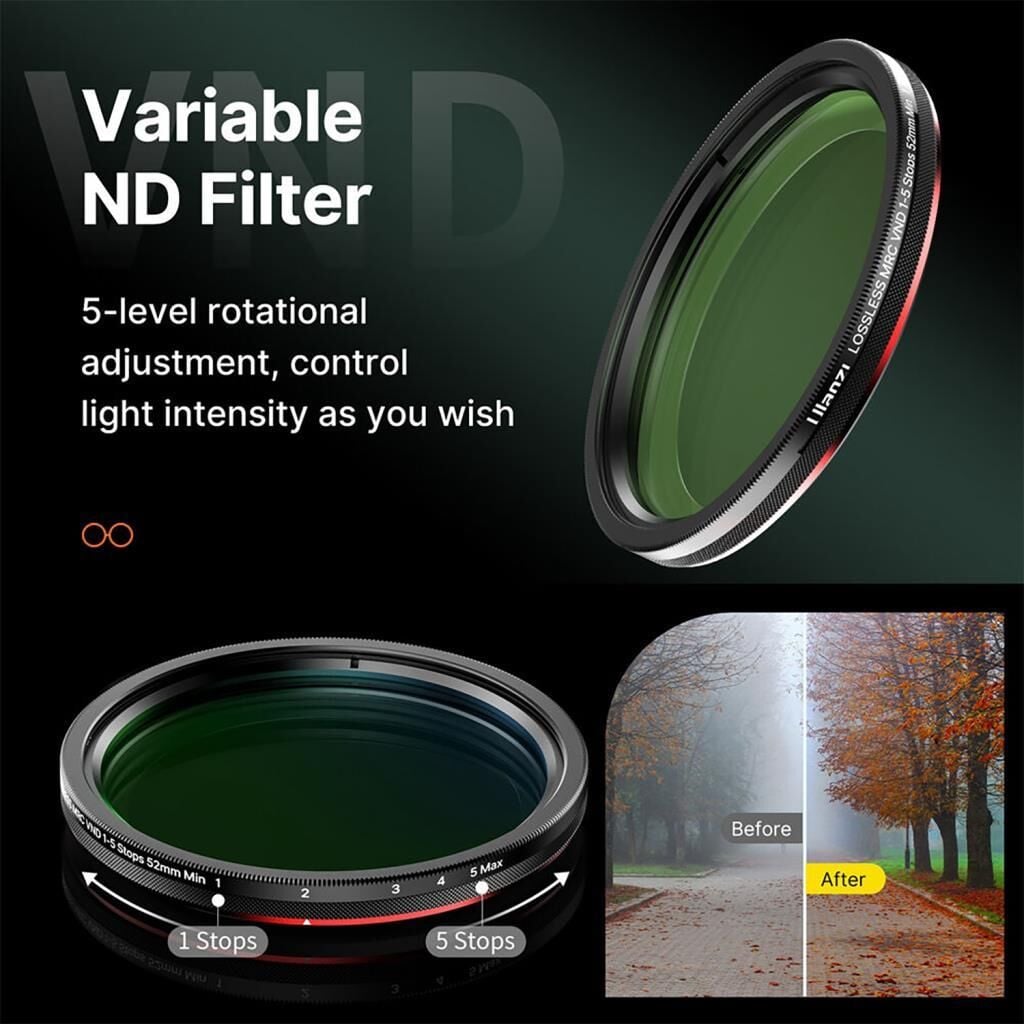 Ulanzi MagFilter 1-5 Stop Variable ND Filtre