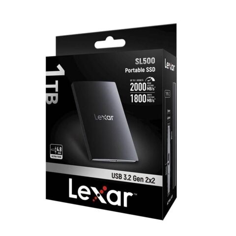 Lexar SL500 1 TB 2000 MB/s - 1800 MB/s Taşınabilir SSD Harddisk