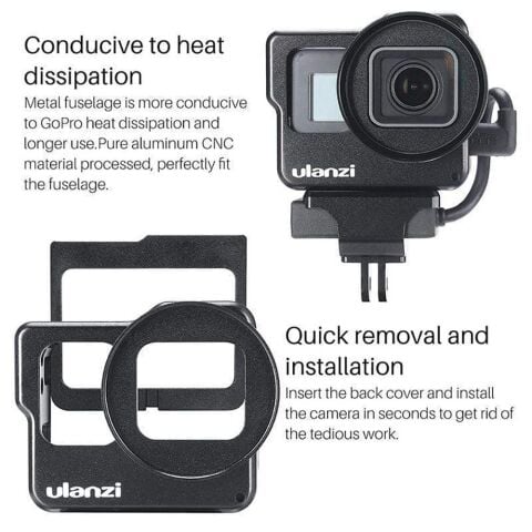 Ulanzi V3 Gopro Hero 5 6 7 Vlog Case Çerçeve