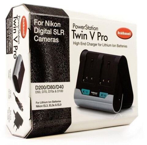 Hahnel Twin V Pro Nikon İkili Hızlı Şarj Aleti