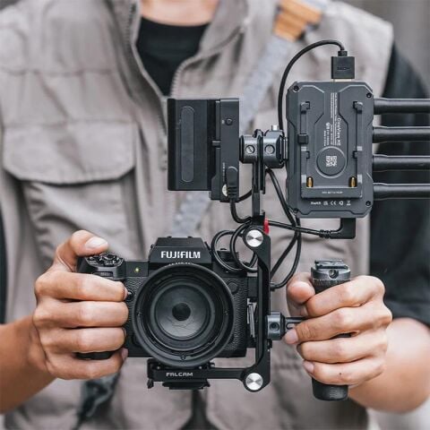 Falcam F22 & F38 & F50 Quick Release Universal Katlanabilir Yarım Kafes C00B3809