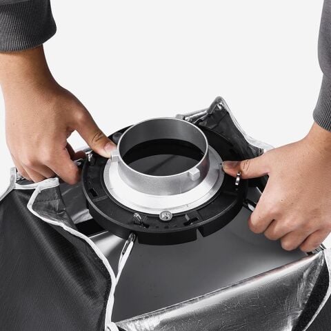 Ulanzi AS-4545 45cm Kare Izgaralı Bowens Softbox
