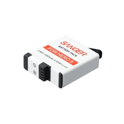 Sanger AHDBT-501 Gopro Hero 5 6 7 Black Batarya