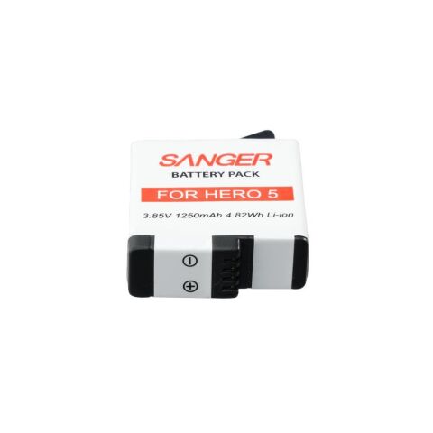 Sanger AHDBT-501 Gopro Hero 5 6 7 Black Batarya