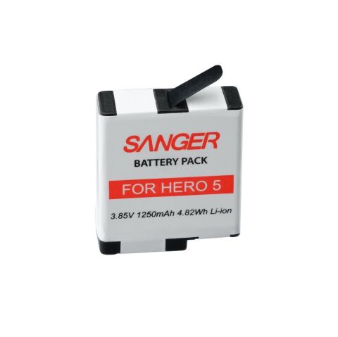 Sanger AHDBT-501 Gopro Hero 5 6 7 Black Batarya
