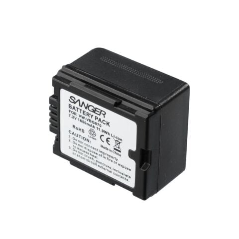 Sanger VW-VBG070 Panasonic Kamera Batarya