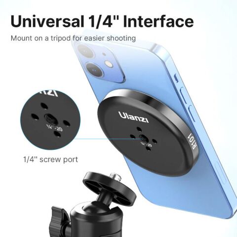 Ulanzi R101 1/4'' MagSafe Manyetik Montaj Parçası