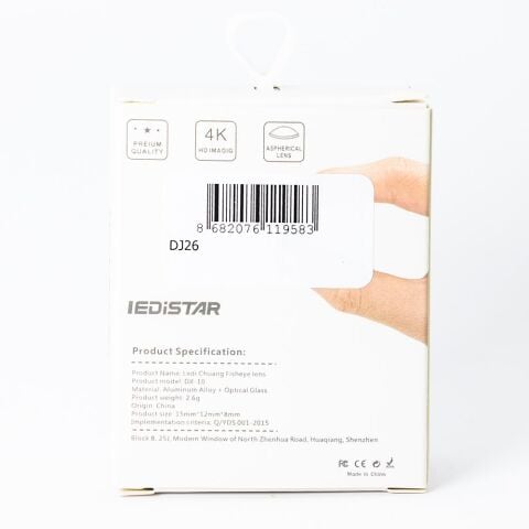 LEDISTAR DX-10 DJI Osmo Pocket için Fisheye Lens