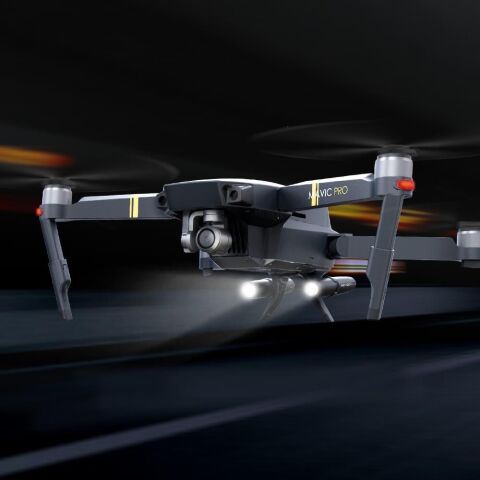 Pgytech Mavic Pro Landing Gear Extensions Led Head