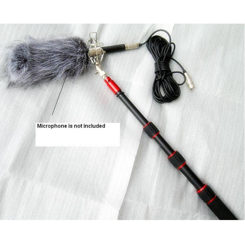 JieYang JY100A Mikrofon Boom Sopası 3 Metre
