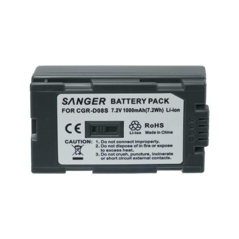 Sanger CGR-D08S Panasonic Kamera Batarya