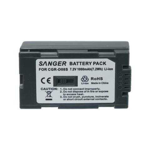 Sanger CGR-D08S Panasonic Kamera Batarya