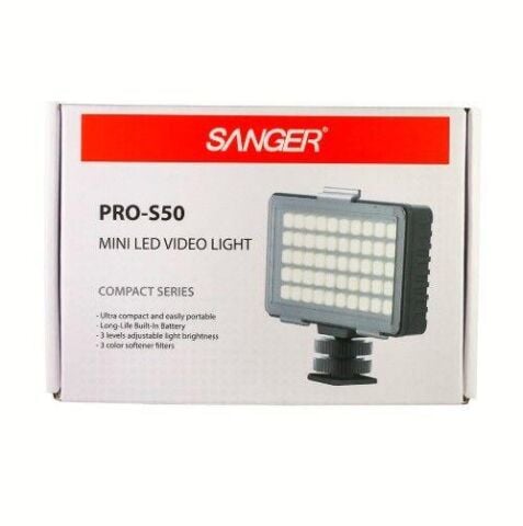 Sanger PRO-S50 Mini Led Video Işık