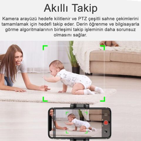 Apai Genie 360° Takip Standı Robot Kameraman