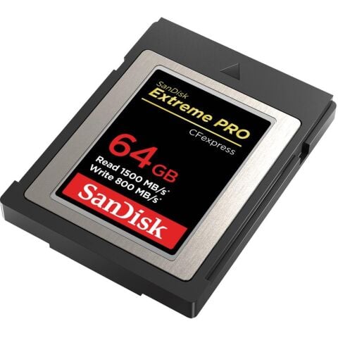 SanDisk Extreme PRO 64GB 1500MB/s CFexpress Type B Hafıza Kartı - SDCFE-064G-GN4NN