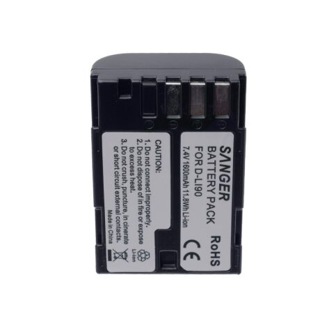 Sanger D-LI90 Pentax Fotoğraf Makinesi Batarya