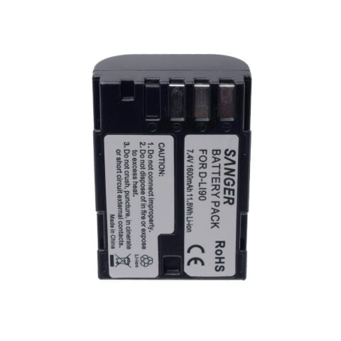 Sanger D-LI90 Pentax Fotoğraf Makinesi Batarya