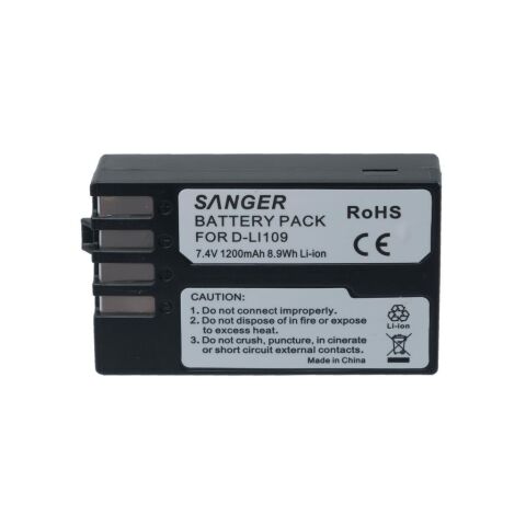 Sanger D-LI109 Pentax Fotoğraf Makinesi Batarya