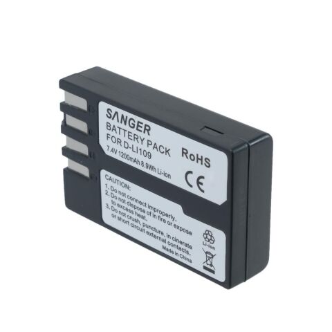 Sanger D-LI109 Pentax Fotoğraf Makinesi Batarya