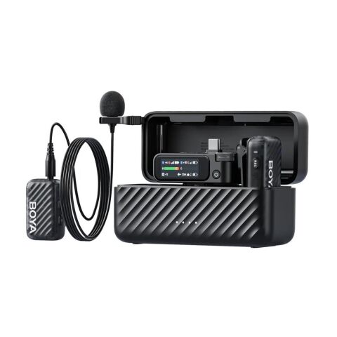 BOYA BOYAMIC 2 AI Creator Edition Çift Kişilik Kablosuz Yaka Mikrofonu