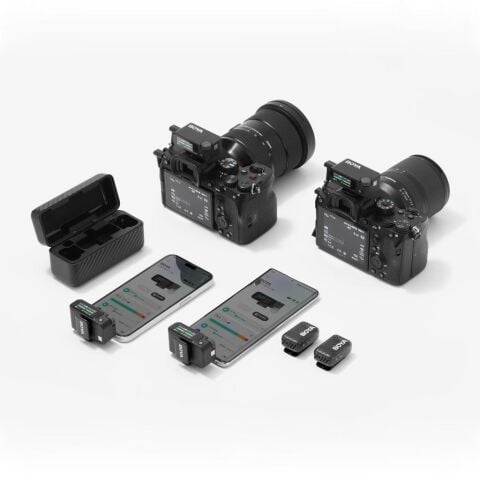 BOYA BOYAMIC 2 AI Creator Edition Çift Kişilik Kablosuz Yaka Mikrofonu