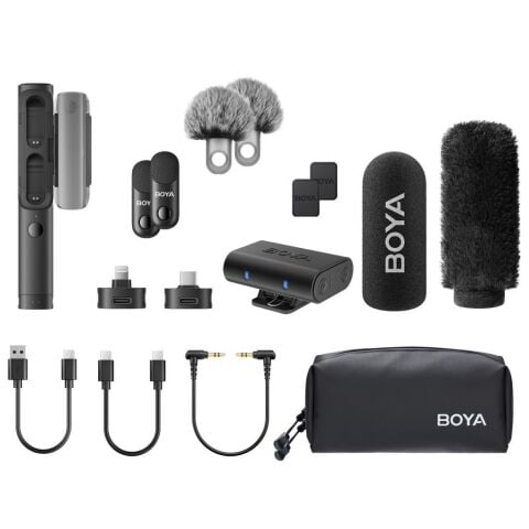 BOYA Magic Al-Powered Transformable Mini Wireless Mikrofon - SKU02