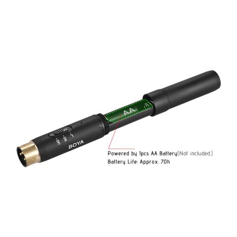 Boya BY-M11C Tek Yönlü XLR Yaka Mikrofonu