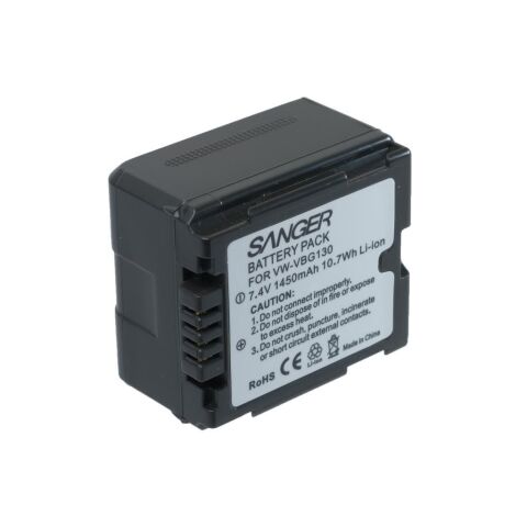 Sanger VW-VBG130 Panasonic Kamera Batarya