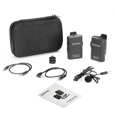 Boya BY-WM4 Mark II Kablosuz Yaka Mikrofonu