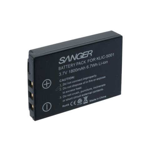 Sanger KLIC-5001 Kodak Fotoğraf Makinesi Batarya