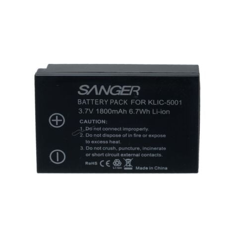 Sanger KLIC-5001 Kodak Fotoğraf Makinesi Batarya